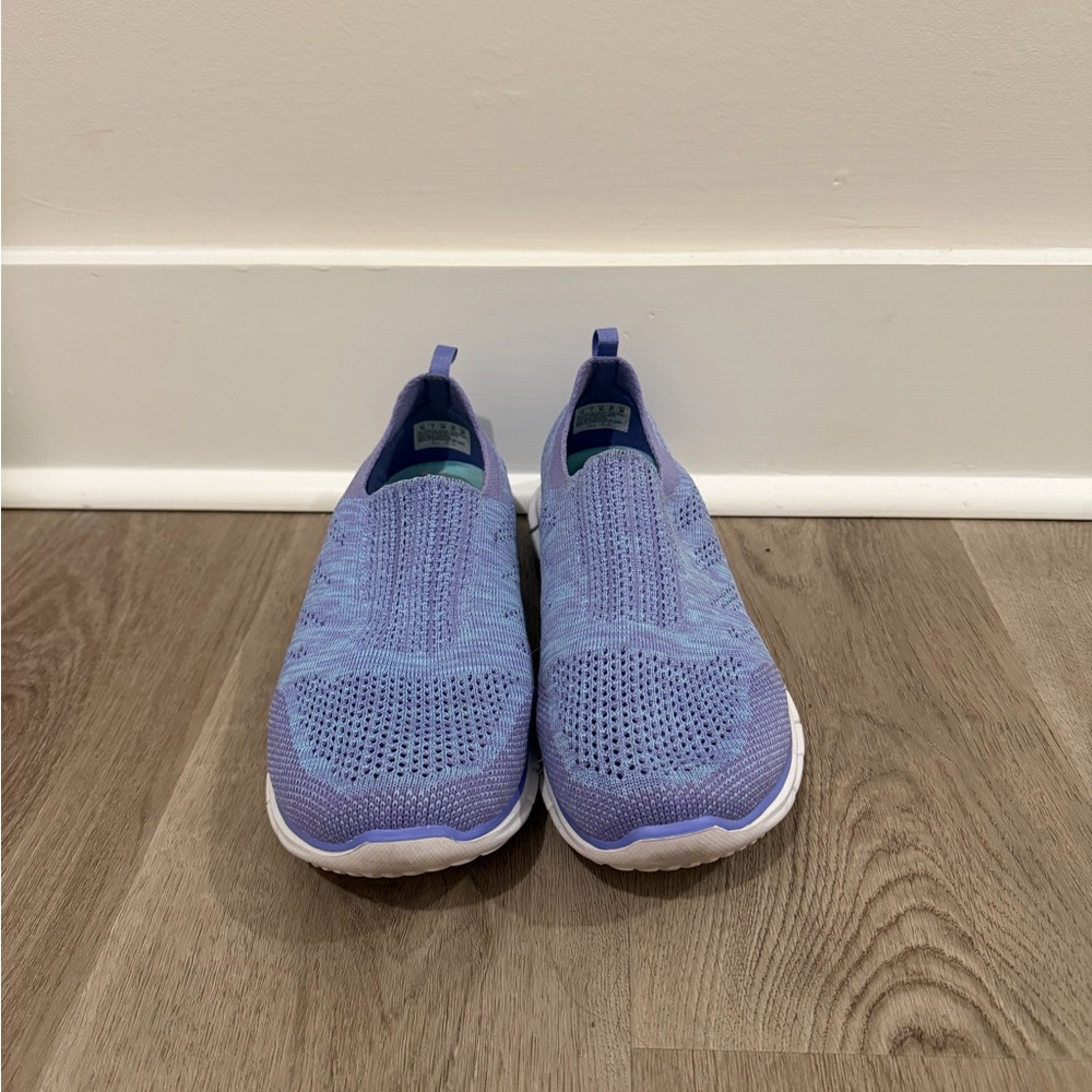 Purple Slip-On Shoes